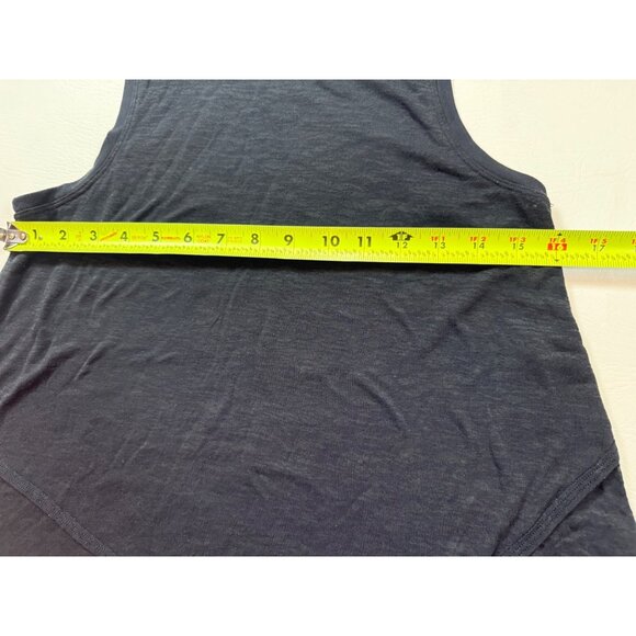 Asymmetrical Black Sleeveless Tank Top By Lululemon Lightweight (S153) - Picture 3 of 5